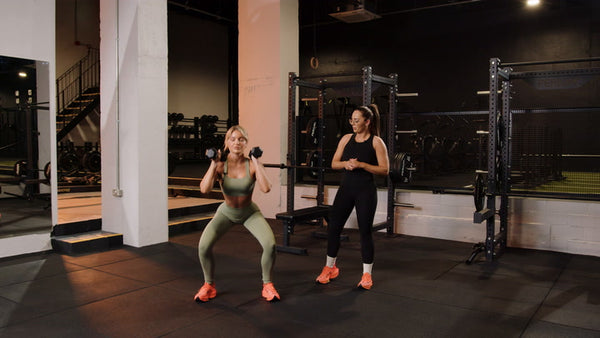 AMRAP Finisher - Squat to Press