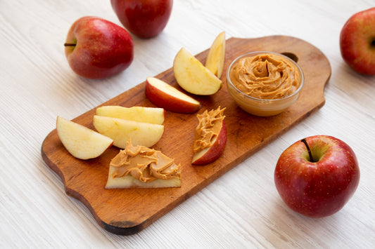 Apple Slices with Almond Butter