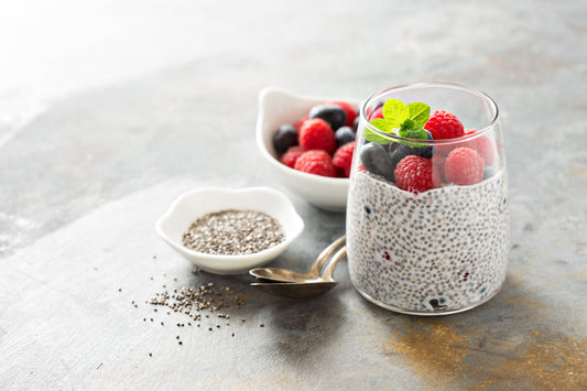Chia Seed Pudding with Almond Milk
