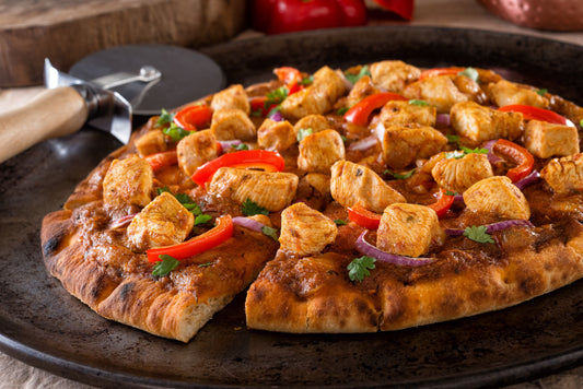 Chicken Tikka Masala Naan Pizza