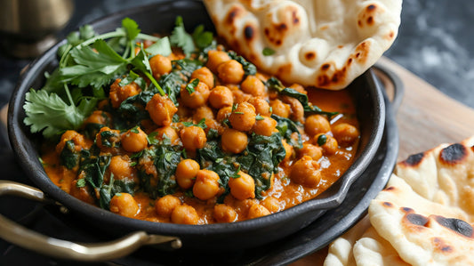 Chickpea and Spinach Curry