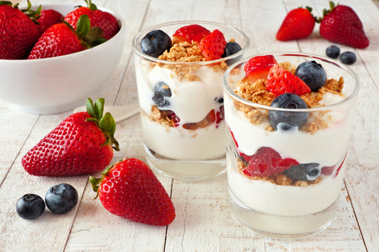 Greek Yoghurt and Berries Parfait