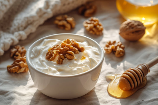 Greek Yogurt with Honey and Walnuts