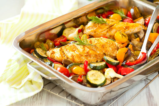 Grilled Chicken and Vegetables