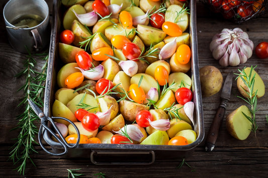 One-Pan Garlic Butter Turkey with Veggies