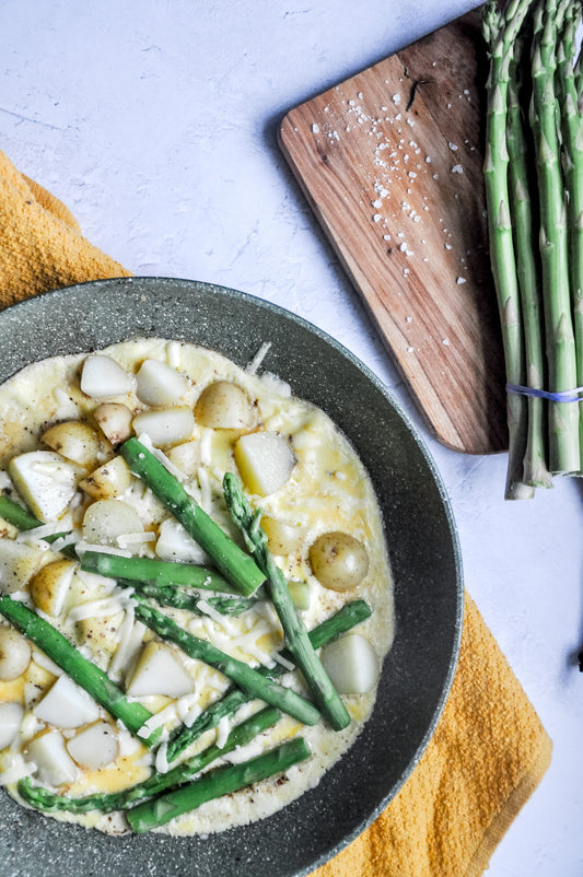 Potato and Asparagus Frittata