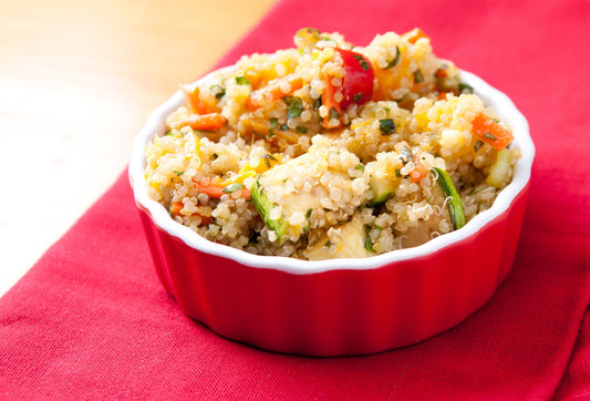 Quinoa Salad with Roasted Vegetables