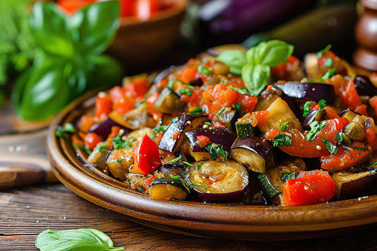 Ratatouille with Herbed Quinoa